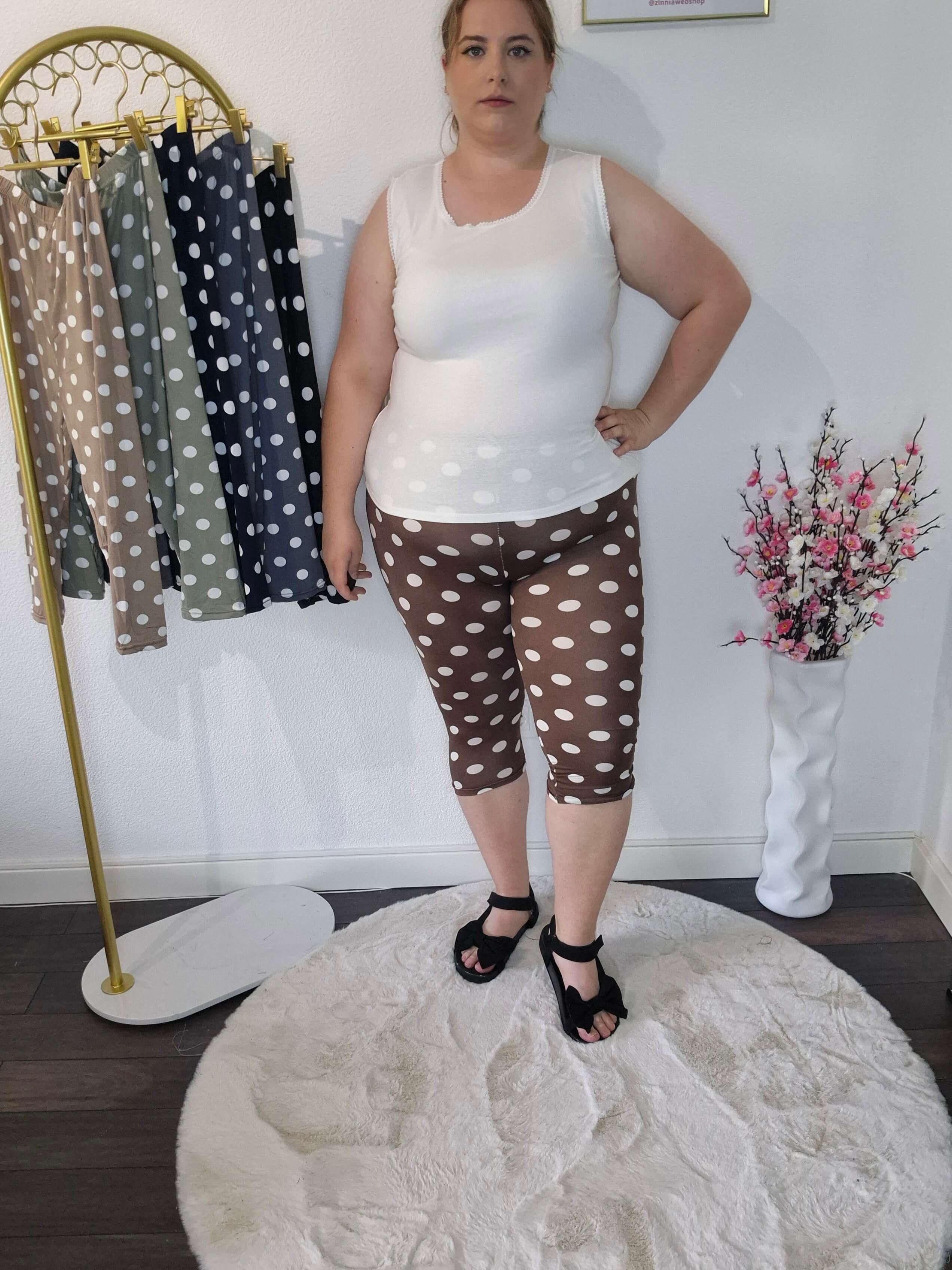 Dotted pöttyös leggings - barna